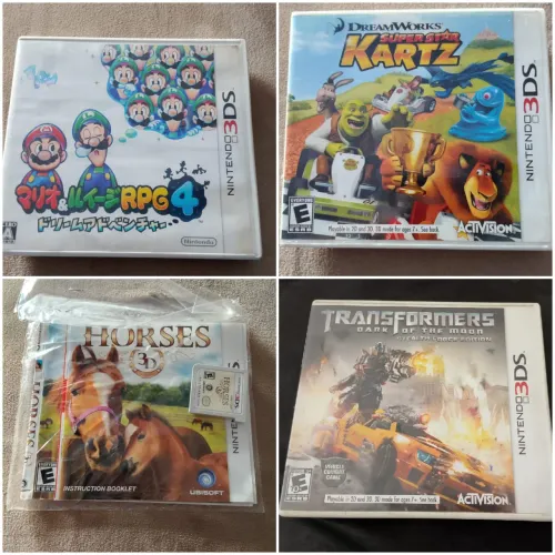 Lote de Jogos para Ds e 3Ds - Originais! (LEIA A DESCRIÇÃO)!?
