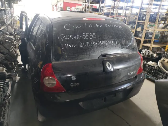 VENDO PEÇAS CLIO 1.0 16V 2010 - COM NOTA FISCAL 