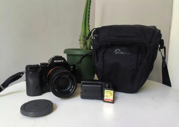 Câmera Sony 7r