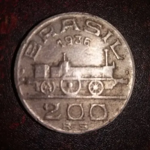 Moeda 200 réis 1936
