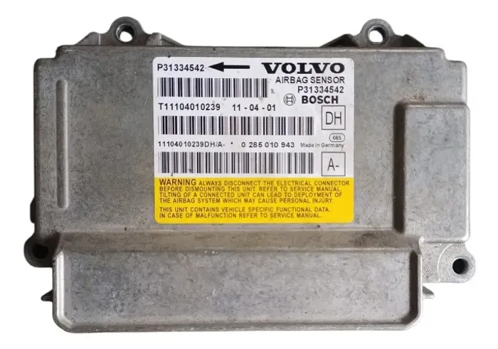 Modulo De Airbag Volvo S60 T5 2011 2012