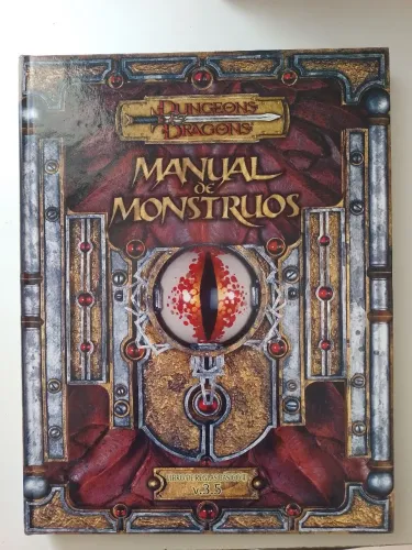 Livro: Manual de Monstruos (D&D 3.5, Espanhol)