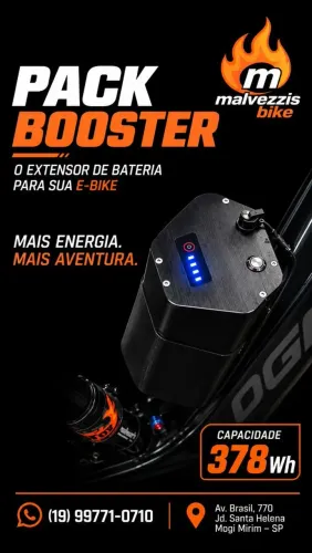 Bateria Pack boster para motores Shimano AMANDA 110T BAFANG 110T