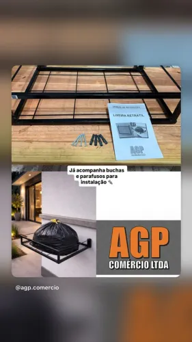 Lixeira retrátil / para revendas outro preço 