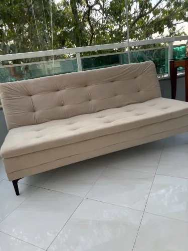 Sofá cama 3 lugares 