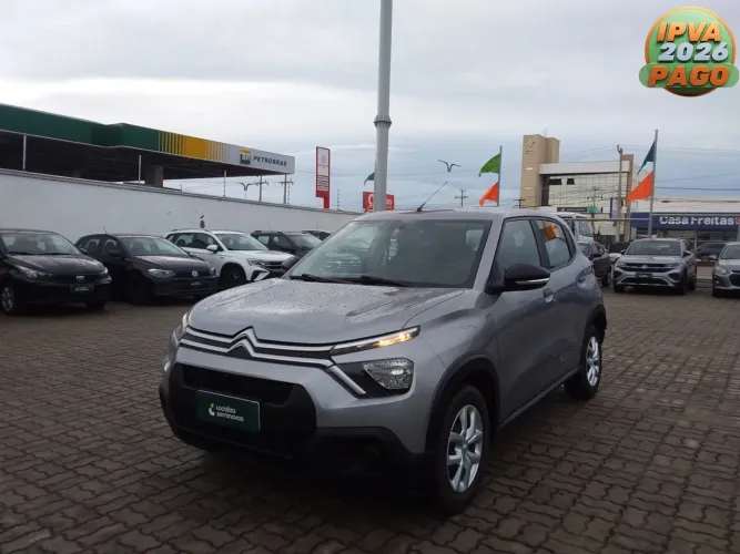 Citroen C3 Live Pack 1.0 Flex 6V 5P Mec. 2024
