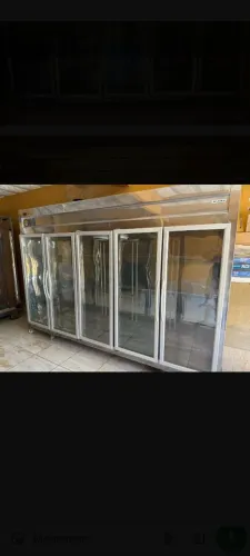 Freezer expositor 5 portas Inox