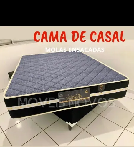 CAMA DE MOLAS ENSACADAS 26CM COLCHÃO NOVO , PROMOÇÃO ESPECIAL 