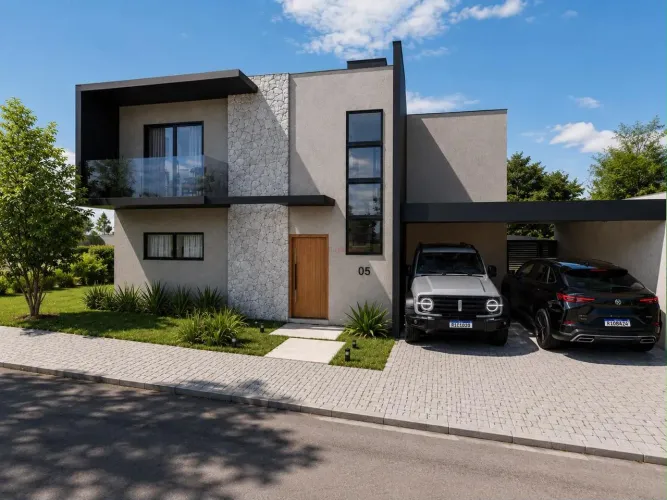 Casa moderna em condomínio fechado!