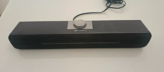 Soundbar 2.0 6W conexão P2 Preto SB-50BK USB C3Tech