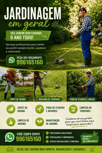 Jardinagem em geral *