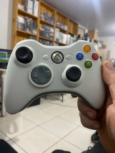 Controle Original S / Fio X Box 360 Branco