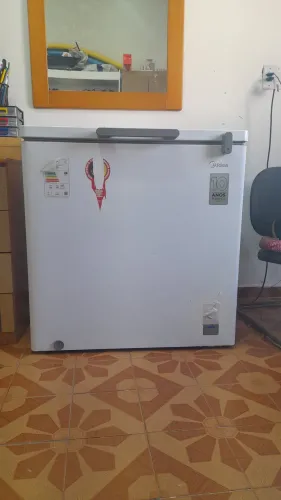 Freezer 205 litros midea horizontal