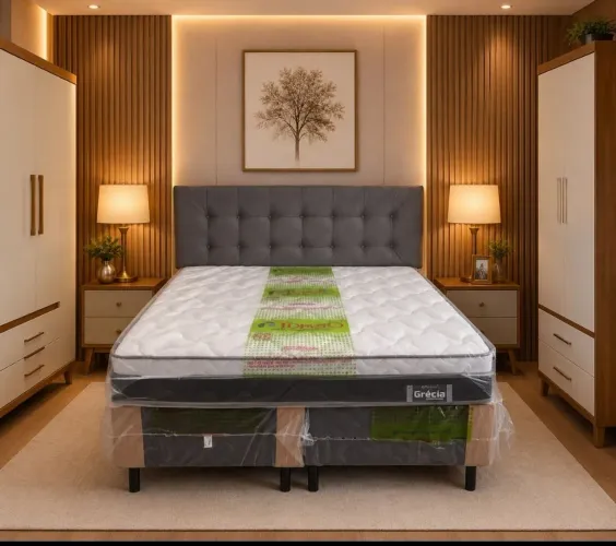 Cama Queen - Super confortável 
