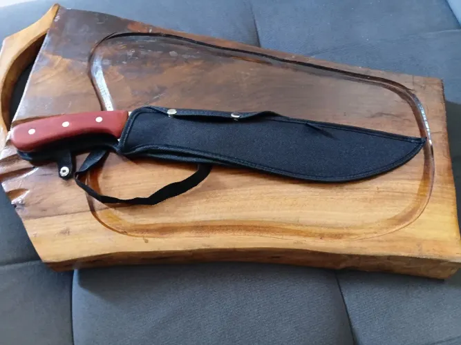 KIT TABUA DE CARNE MACISSA E FACAO