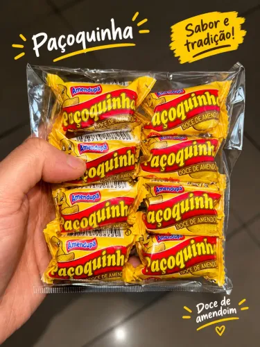 Paçoca Embalada - 3 por R$5