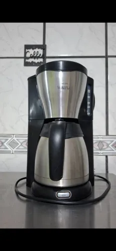 Cafeteira Elétrica Philips Walita ThermInox com Jarra Térmica Inox - 220V