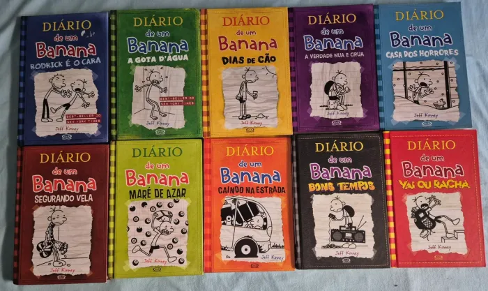 Diário de um banana 2 ao 11 excelente condição