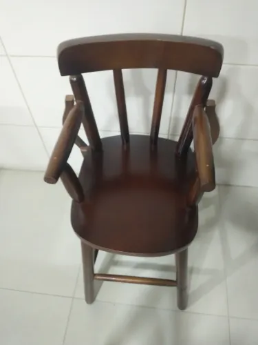 Cadeira de papa madeira
