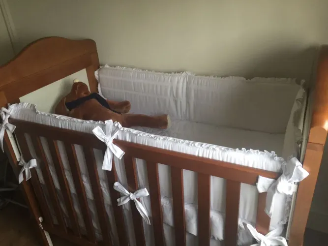 Berço madeira maciça (mini cama)