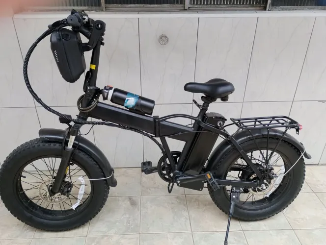 Bike elétrica dobrável 1000w