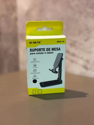 Suporte de Mesa para Celular e Tablet B-Max (modelo BMG-34)