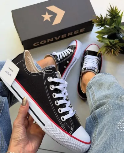 Tenis Converse Preto Fortaleza