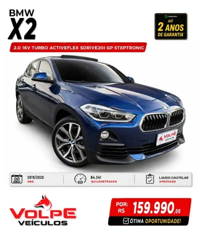 BMW X2 Sdrive 20I 2.0 TB 16V 192cv AUT 2020