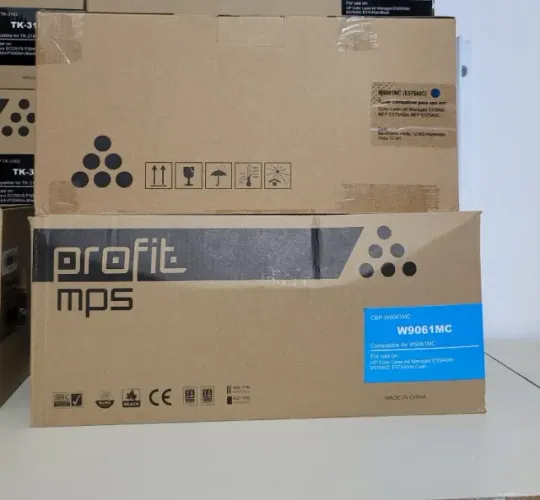 Toner de cartucho ciano HP