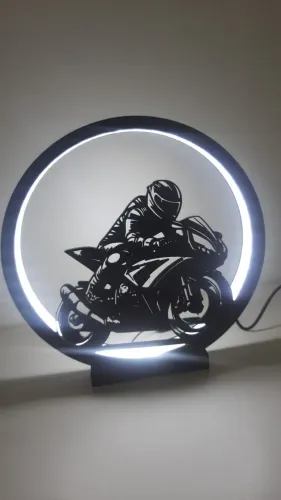 Luminaria tema Moto GP