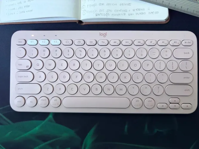 Teclado Bluetooth Logitech K380 Rosa
