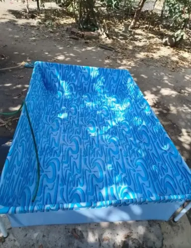 Piscina 1000 litros nova(USADA APENAS UMA VEZ).
