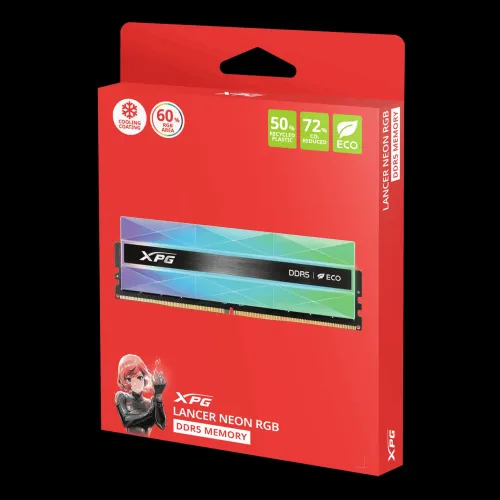 MEMÓRIA RAM XPG LANCER NEON DDR5 16GB