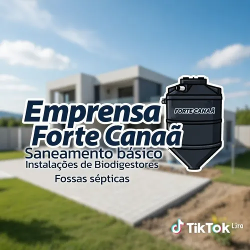 Fossas Séptica Anaeróbica e instalação Biodigestor 