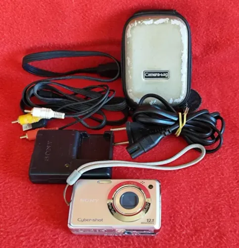 Completa Sony Cyber Shot DSC W210 - Excelente Estado!