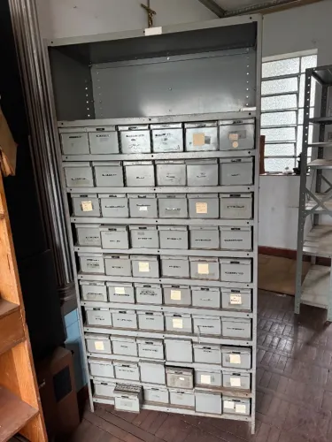 Estante Gaveteiro de Aço C/ 60 Gavetas (Retira em Campinas)