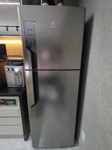 Geladeira Electrolux Frost Free 474L Duplex Cor Inox (TF56S)