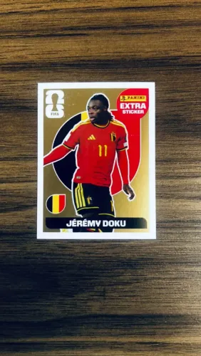 Figurinha Jérémy Doku Gold 2026