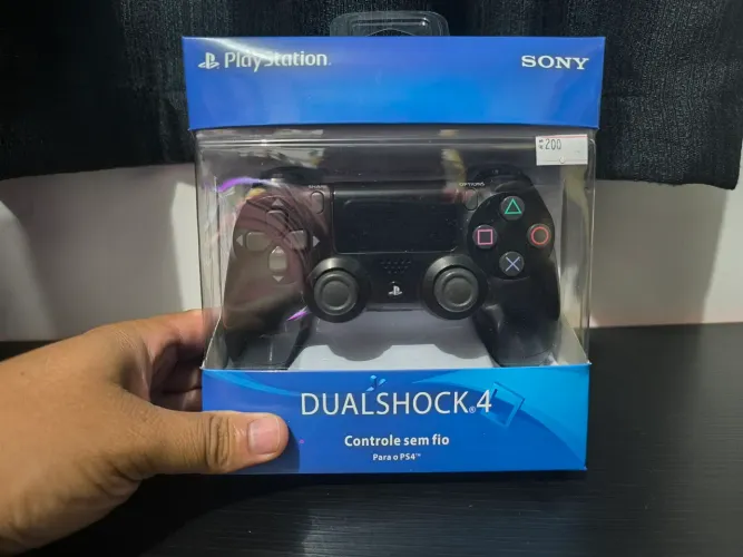 Controle Playstation 4 original Revisado Preto