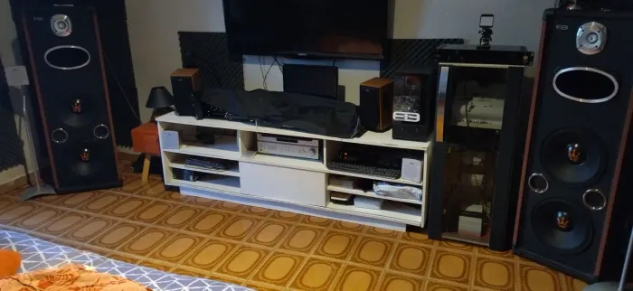 Par Caixa de som Trapéziodal Residencial ou profissional