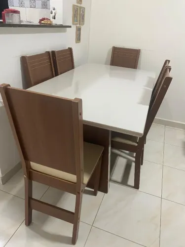 Mesa 6 cadeiras