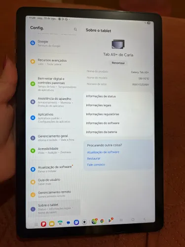 Tablet Galaxy Tab A9+