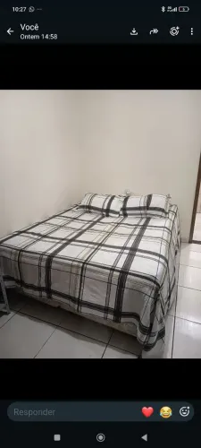 Cama box e colchão