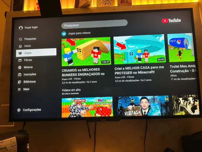 TV Philips Smart TV 50 Polegadas