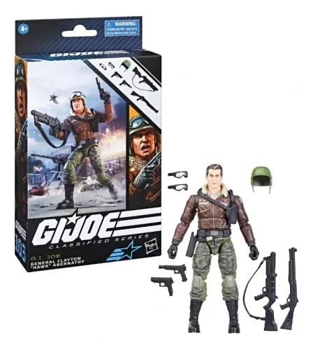 G.i. Joe Classified Series General Clayton Hawk Abernathy (NOVO)