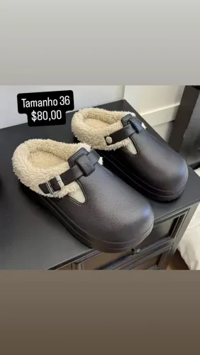 Pantufa feminina Cross EVA 36 Novo