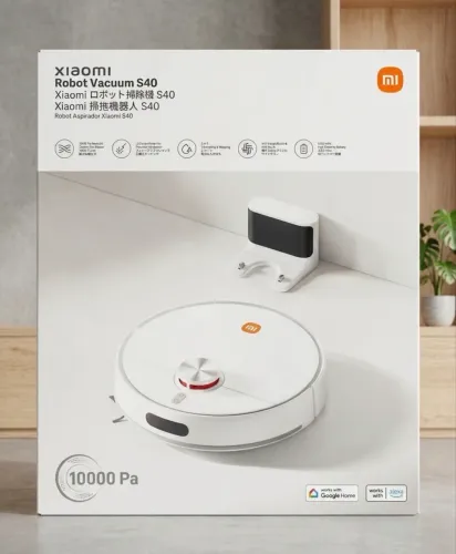 Robô Aspirador Xiaomi S40 Limpeza Inteligente- Lacrado Com Garantia Loja Física BH