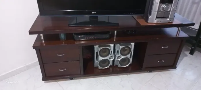 Rack + mesas de centro e canto 