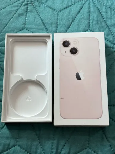 Caixa iphone 13 mini rosa