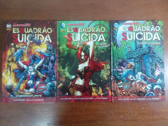HQ Esquadrão Suicida DC LOTE